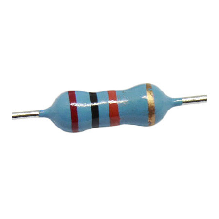 R20K-1-2 Resistencia de Carbón 20K ohms 1/2 Watt