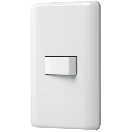 PA-APSE-B Placa Armada con 1 Interruptor Sencillo Color Blanco