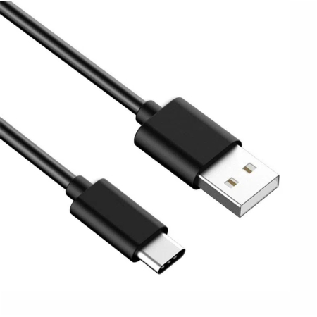 700-058 Cable de Datos USB tipo C 1 Metro Negro