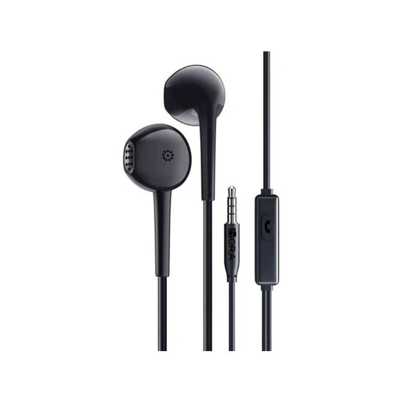 700-2010 Audífonos Alámbricos 3.5mm AUT117 Color Negro