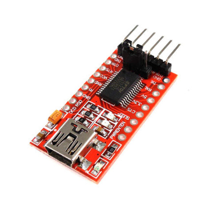XS-61 Módulo Adaptador USB a Serial UART TTL FTDI FT232RL 3.3V 5V