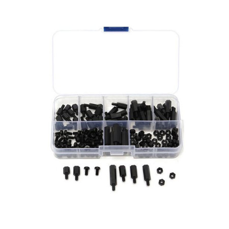 Tornillos y Tuercas M3 De Nylon