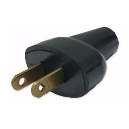 520-287 Clavija Ovalada Tapa Negra