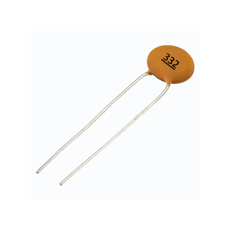 CC-.0033-50V Capacitor Cerámico 0.0033uF 3.3nF -332-