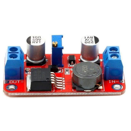 XS-452 Módulo Elevador BOOST STEP-UP DC DC Salida Ajustable 5 a 24V, 4A XL6019