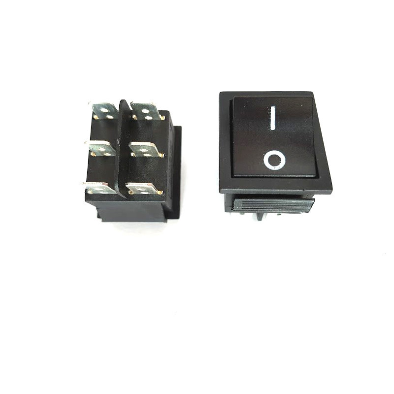 835-080 Switch Balancin 6 Terminales  2P-2T 15A 250V