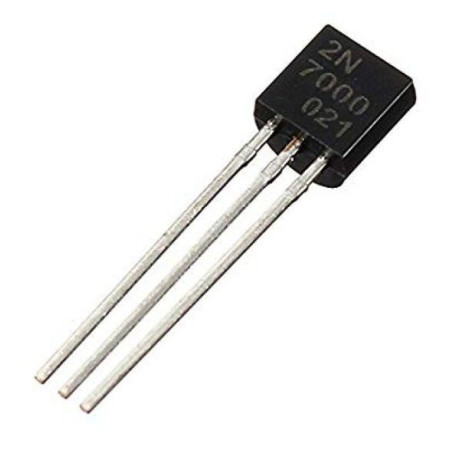 2N7000 Transistor MOSFET Canal N 60V 200mA TO-92-3