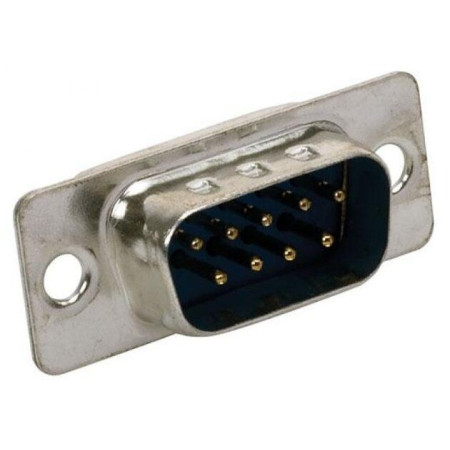 500-009 Conector DB9 DB-9 Macho para Soldar
