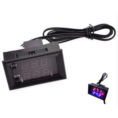 XS-313 Control de Temperatura W2809 DC 12V con Sensor NTC