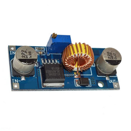 XS-196 Modulo Regulador XL4015 Step Down 50W 5A, Salida 1.25-36V