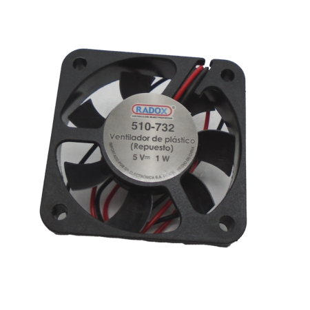 510-732 Ventilador de Plastico Repuesto 5V 5X5X1CM
