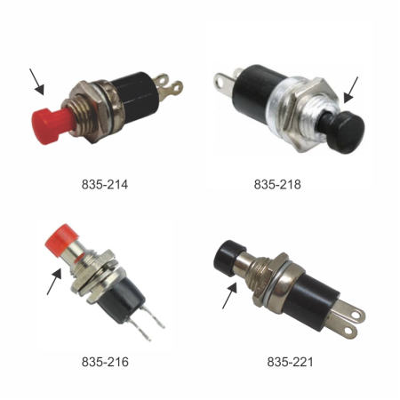 835-214 Interruptor Tipo Push