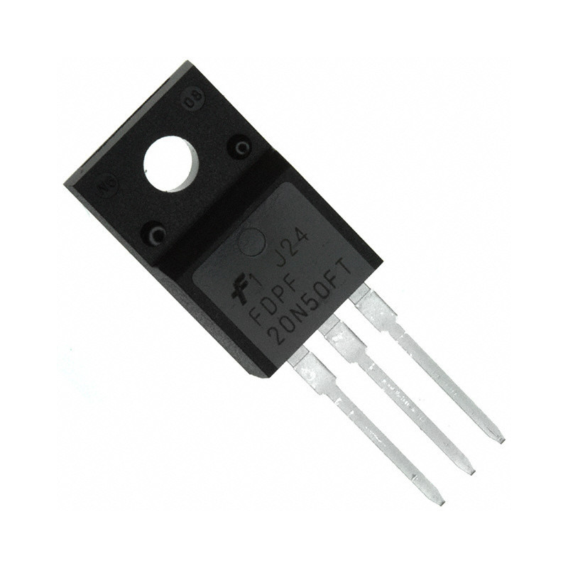 FDPF20N50FT Transistor MOSFET Canal N