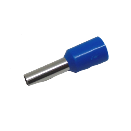 870-048 Terminal Tipo Ferrule Cilindrica Aislada Color Azul 10 AWG