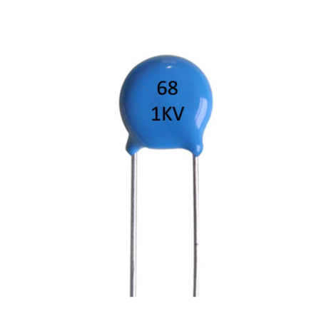 CC-68-1000V Capacitor cerámico 68pF