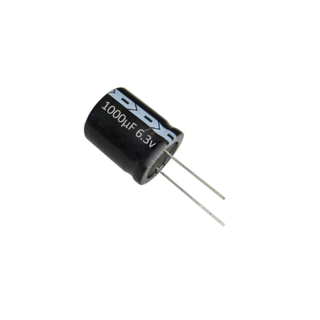 CE-1000-6.3V Capacitor Electrolítico 1000uF 6.3V 105C Radial
