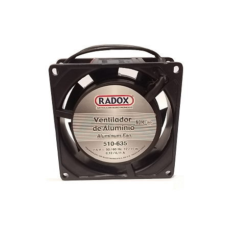 510-635 Ventilador de Aluminio 4 Pulgadas