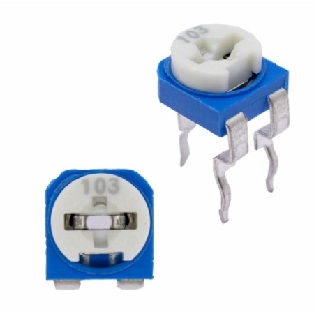 RM065-10K Potenciometro Horizontal Tipo Preset