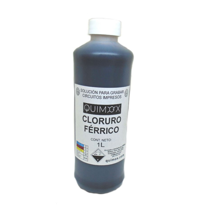QUI-CLO-1L Cloruro Ferrico 1L QUIMOX