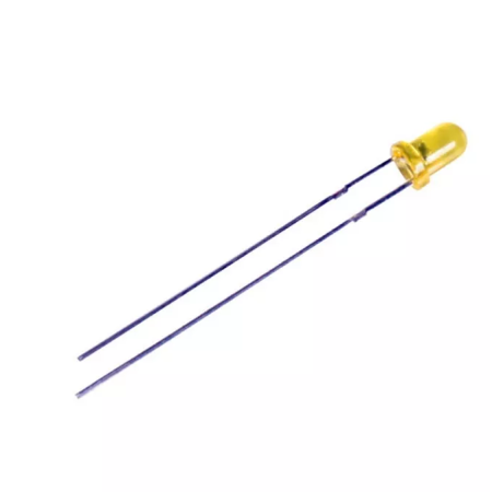 LD3-AMA-CR Led 3MM Amarillo Cristal