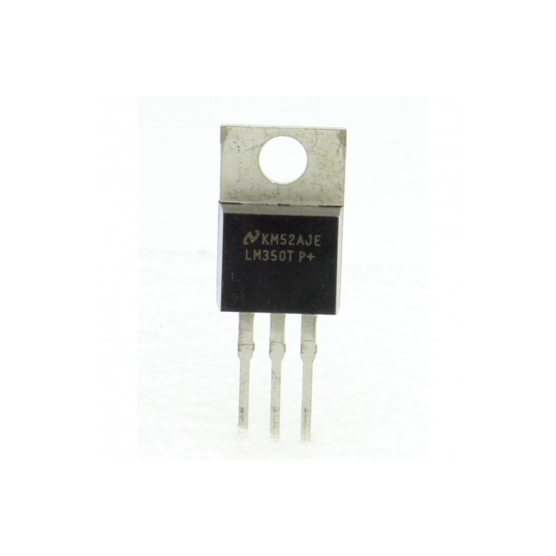 LM350T Regulador de Voltaje Positivo Ajustable 1.2-33V 3A TO-220-3