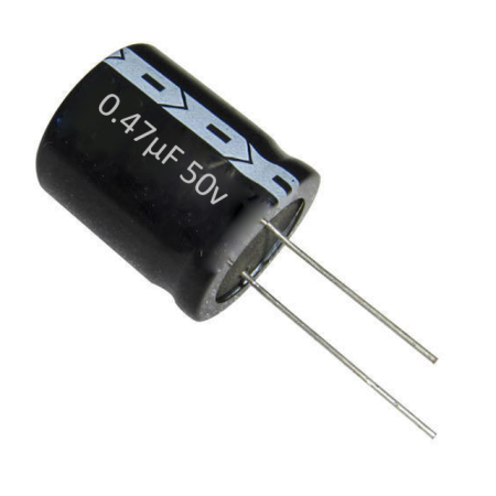 CE-.47-50V Capacitor Electrolitico