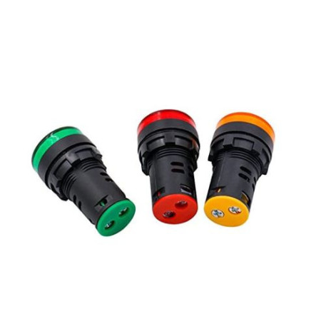 245-1020 Indicador Luminoso para Tableros 24VDC Color Verde