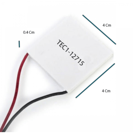 XS-262 Celda Peltier 12V 15A 180W TEC1-12715